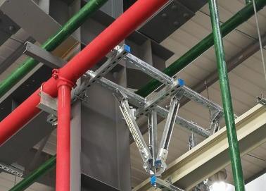 秦皇岛市该抗震支架的整体式支吊架结构协调性好